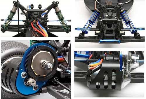 Team Associated RC10T4.1 Factory Team Chasis 